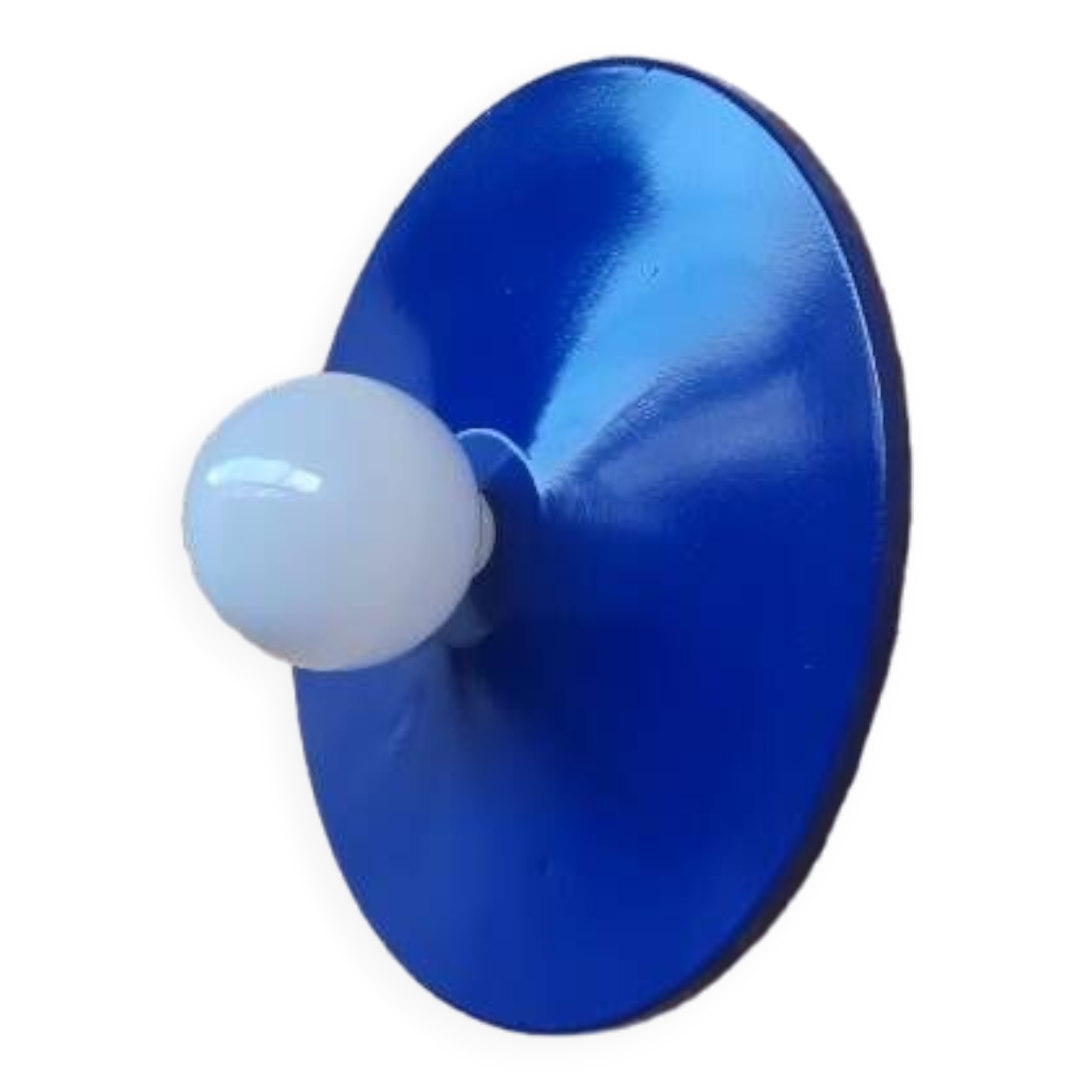 Mid century metal ball wall lamp