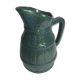 Former pitcher 80cl enamelled ceramic + cove blue green kitchen vintage