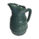Former pitcher 80cl enamelled ceramic + cove blue green kitchen vintage