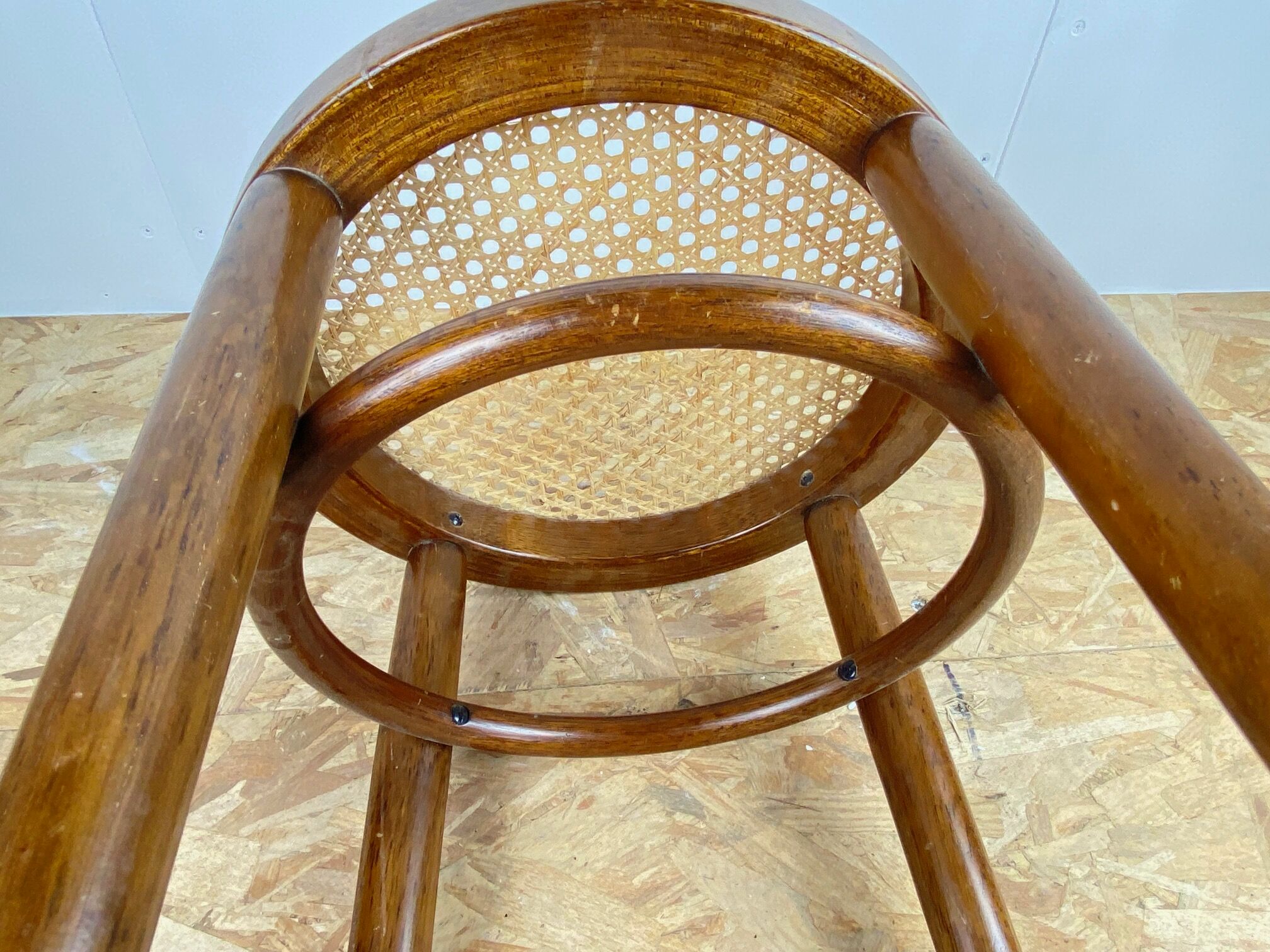 Bistro stool bar canning and bentwood 60s
