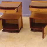 Pair of Art Deco bedsides