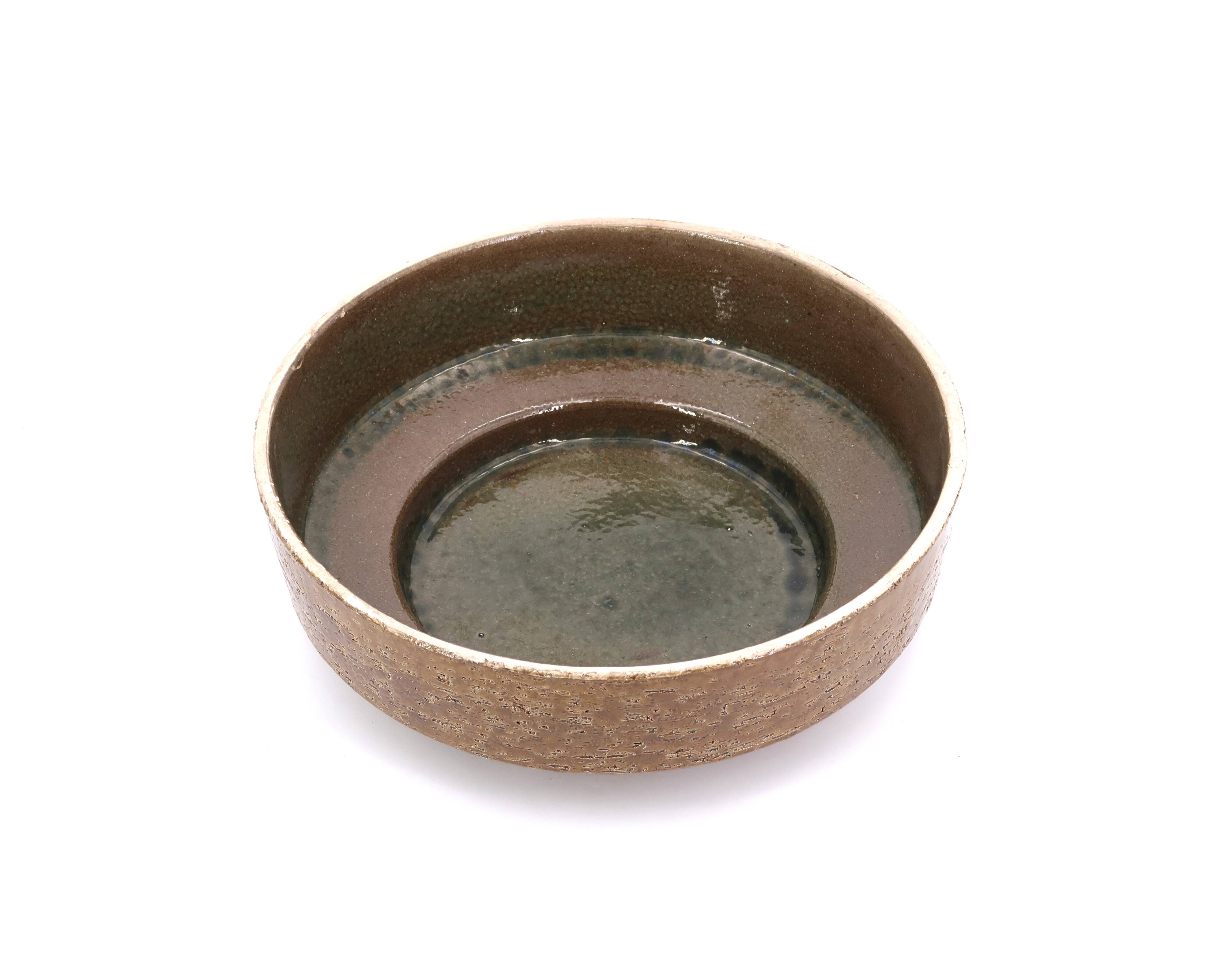 Ceramic planter pot cover, 1950s