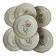 Dessert plates model Saverne by St Amand. 1950s-60s.