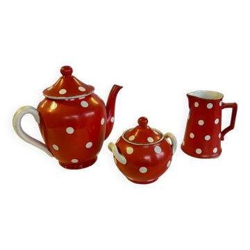 Sarreguemines and Digoin tea service
