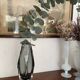 Vase Murano glass Sommerso vintage 27cm
