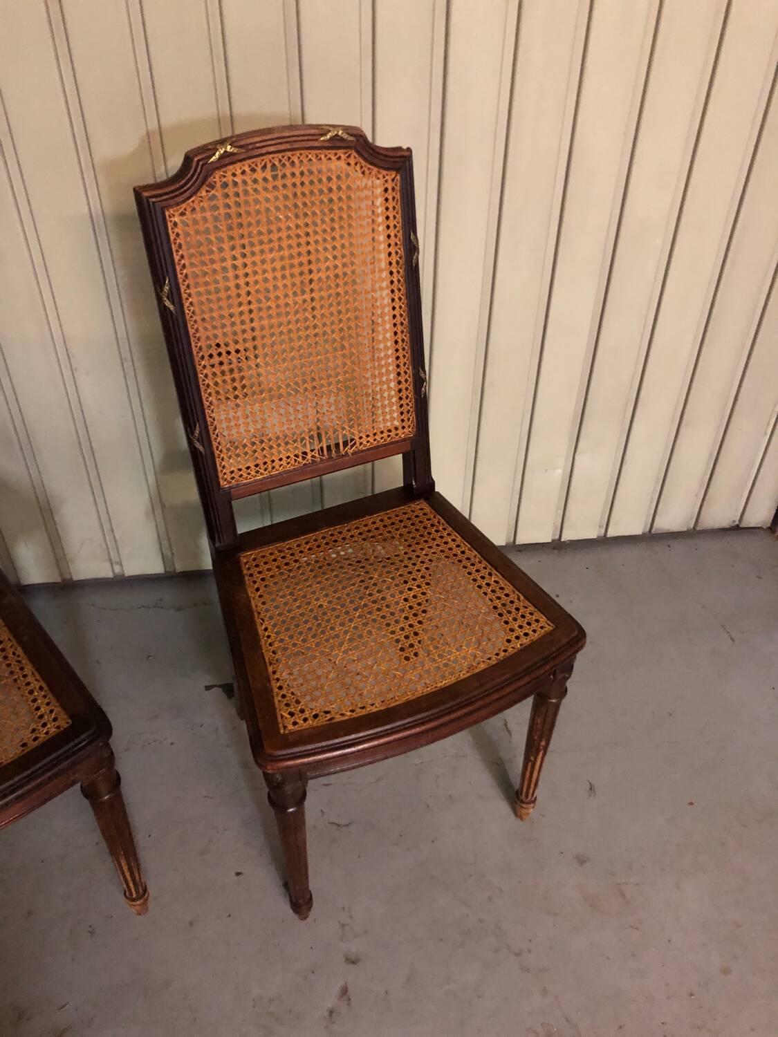 2 canage chairs