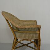 Rattan armchair