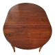 Round table and 2 cherry wood extensions