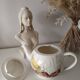 Teapot from the gien pottery, exotic model.