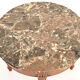 Round coffee table louis XVI style