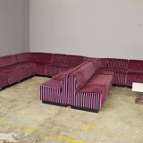 Modular Striped Sofa from Cestari, 1995, set of 13