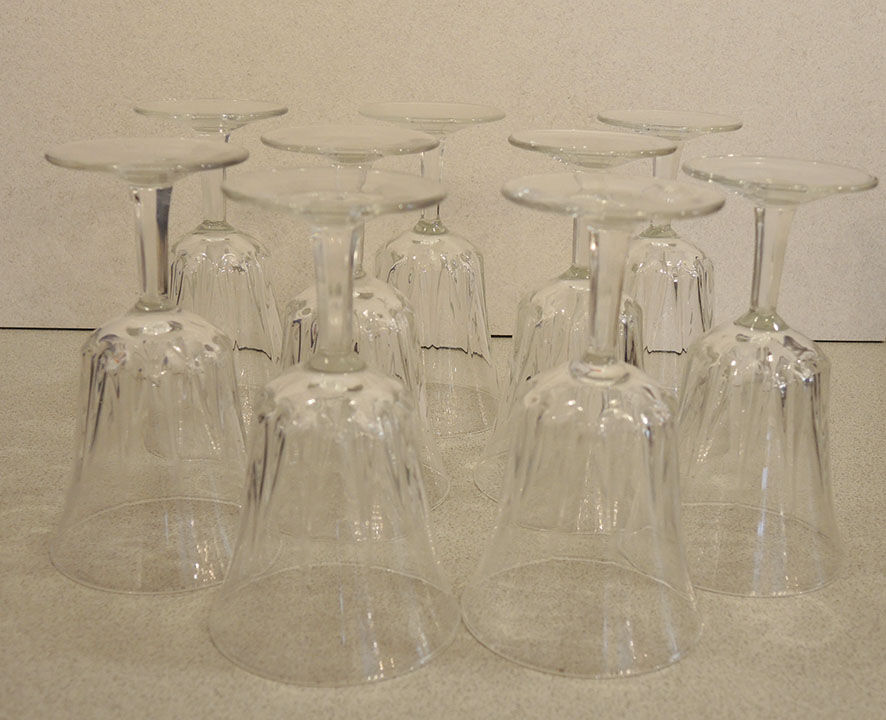 9 old walking glasses