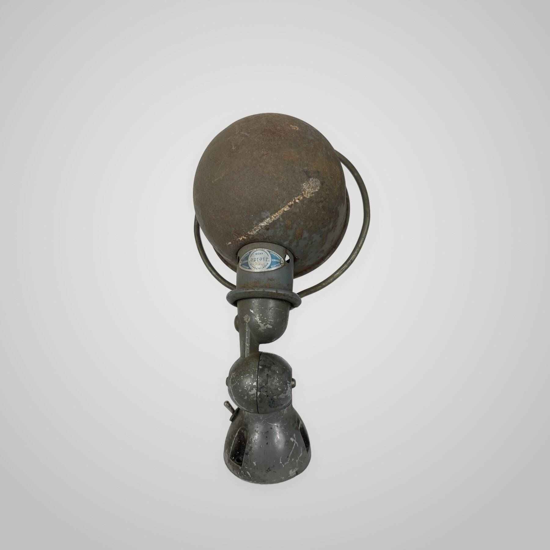 Grey Jielde wall light