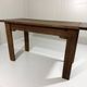 Rustic oak console table or desk 1960’s