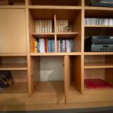 Architect bookcase - beech veneer