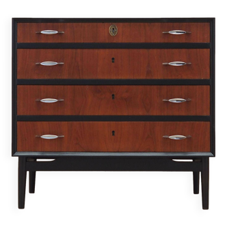 Teak chest of drawers, Danish design, 1970s, production: Denmark