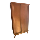 Scandinavian wardrobe with compass legs