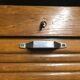 Cabinet notary old oak curtain