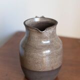 Signed sandstone pitcher