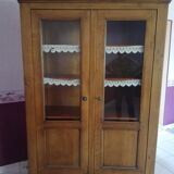 Solid oak bookcase