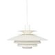 Danish vintage pendant lamp Verona by Kurt Wiborg, Jeka, 1980s