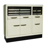 Furniture business in dentist painted plate 1950