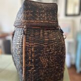 Ancien panier en rotin Laotien