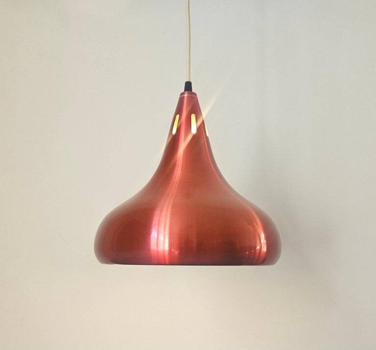 Rare Midcentury Pendant Orient in style of Jo Hammerborg, Denmark, 1970s