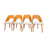 Czechoslovakian Chairs by A. Suman for Tatra Nabytok, 1960s, Set of 4