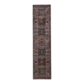 Vintage Turkish hallway rug 77x305 cm