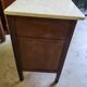 Louis xvi style mahogany 3-drawer chest of 19th century