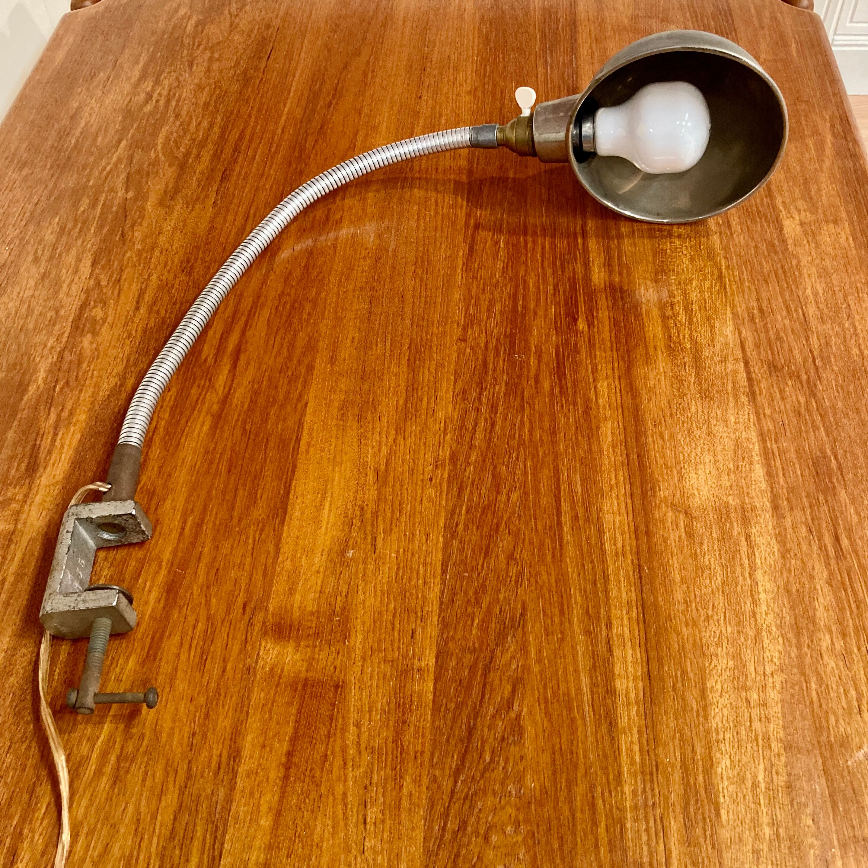 Large modular industrial lamp 1950.