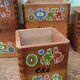 Pots à épices en bois français et anglais