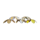 Set of 5 suspensions flower with petals