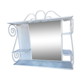 White shelf