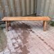 Wooden bench