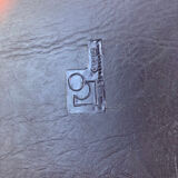 Chromed metal and wool chairs