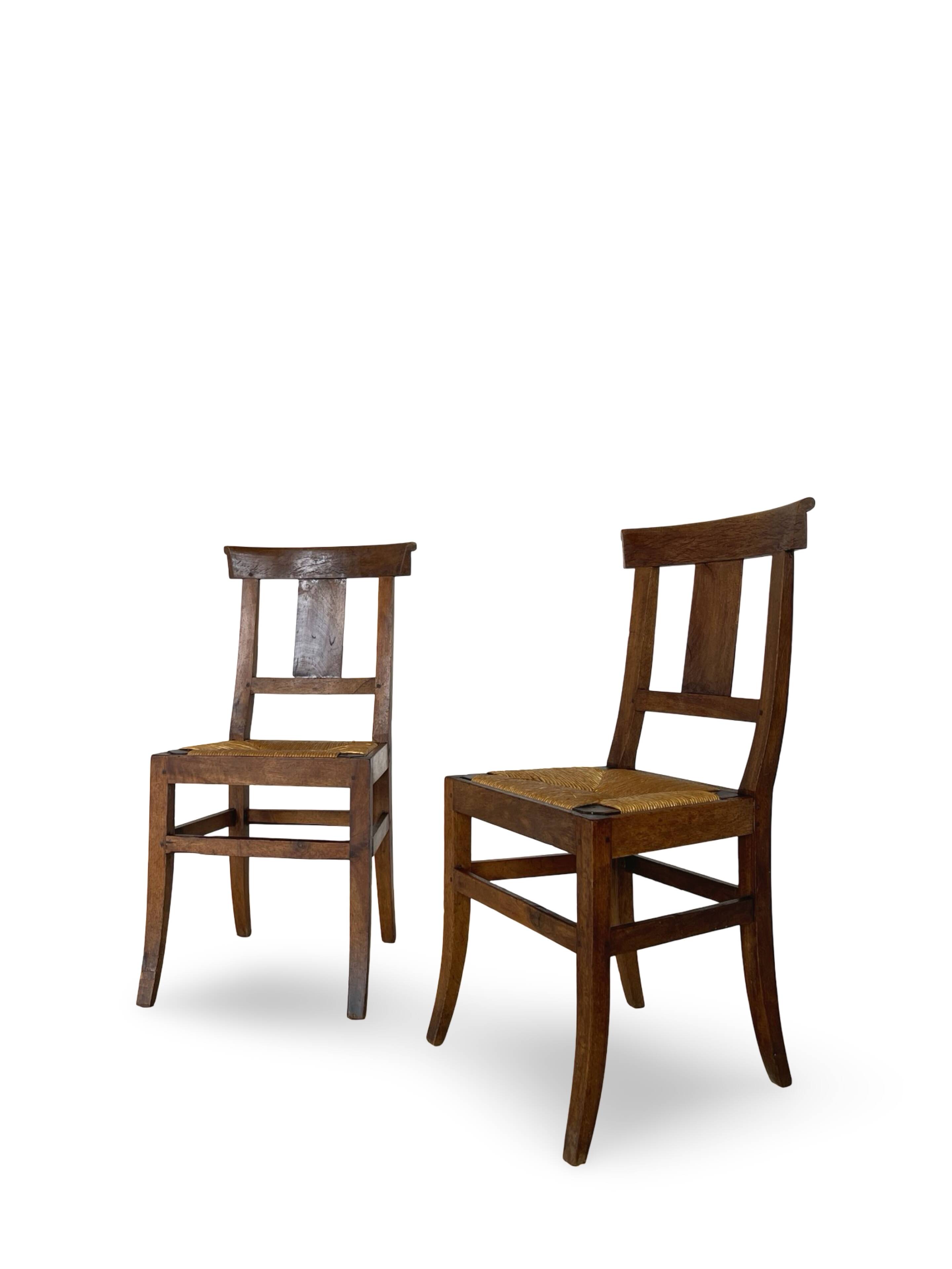 italian rustic chairs 1890s