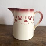 Luneville earthenware pitcher