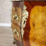 French Style Commode with Granite Top, 1890s