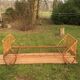 Rattan basket bed
