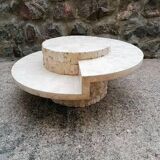 Coffee table and decorative pillar