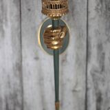 Bronze wall light Lucien Gau vintage, wall sconce, vintage hand sconce.