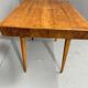 Table à manger réglable en noyer par Setona, années 1950, Tchécoslovaquie