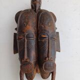 Double-sided African mask