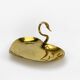 Vintage brass swan pocket cup