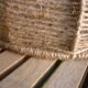 Jute yarn lampshade