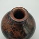 Vase bottle in sandstone pyrity