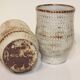 Pair of vintage Accolay ceramic vases signed
