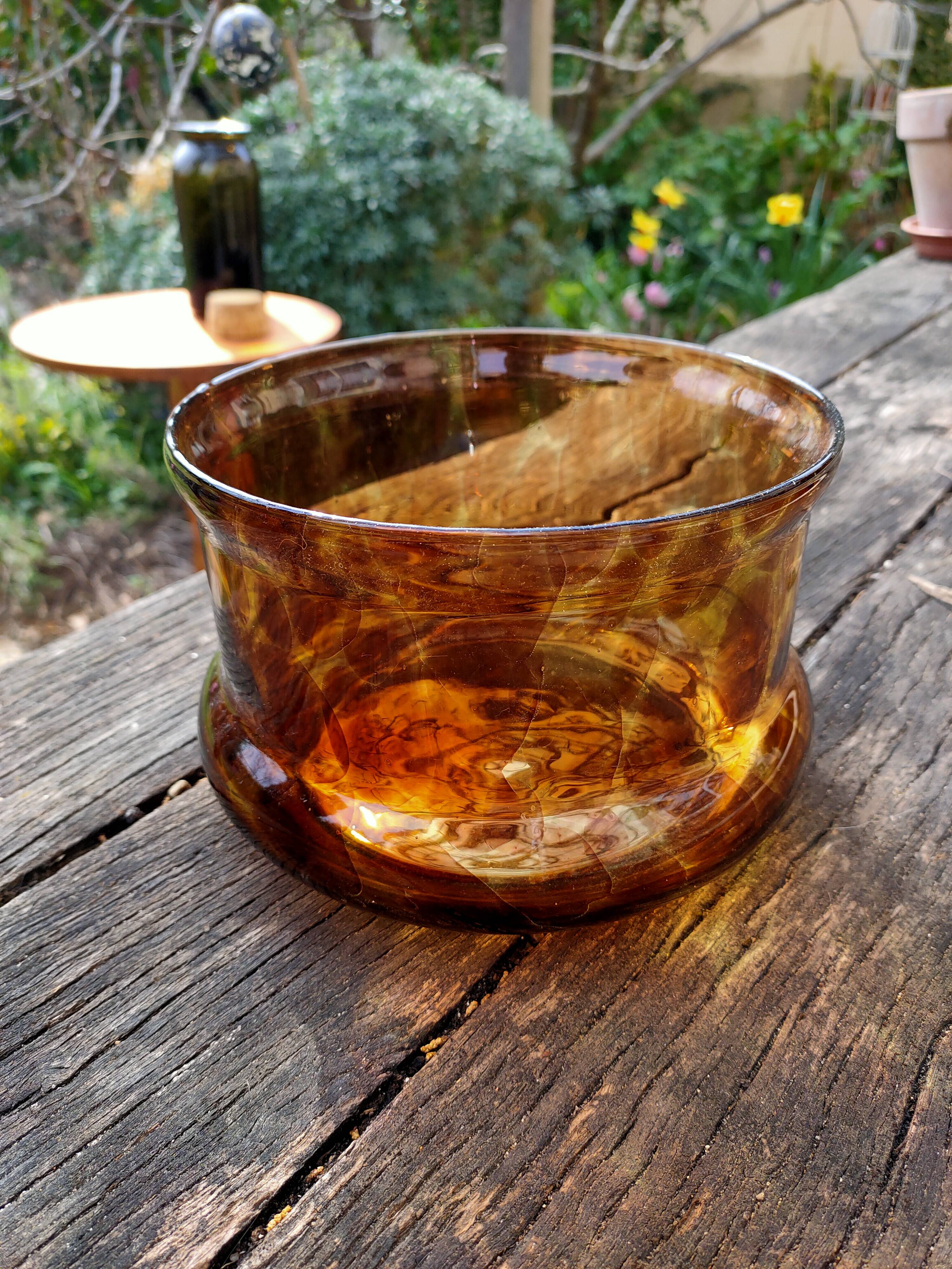 Glass dish tortoiseshells